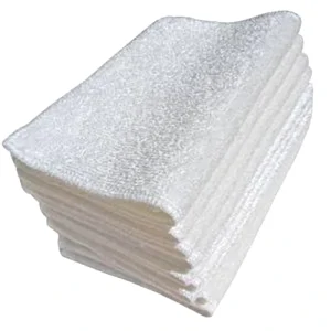 30*27cm Reusable Bamboo Fiber Dish Towels Soft & Absorbent Double Layers Eco-Friendly Colorful Options Kitchen Cleaning Cloth