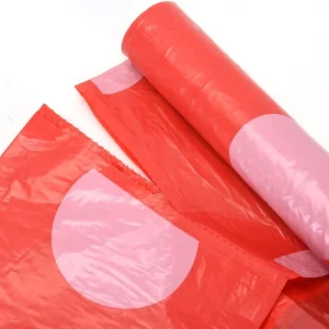 30 Liter Drawstring Plastic Trash Bags for Household Use