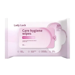 30 Pcs Non Woven Feminine Care Disposable Intimate Cleansing Wipes Alcohol Free Moisturizing 15x20cm Women’s Hygiene Intimacy