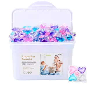 30-Piece 5-in-1 Disposable Laundry Detergent Pods with Freshener and Stain Removal