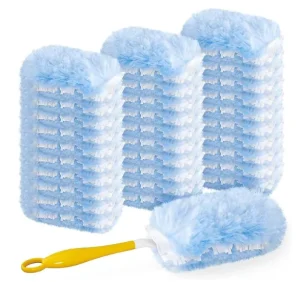30-Piece Disposable Electrostatic Microfiber Duster Refills for Car Cleaning