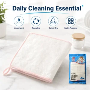 30 x 30 Microfiber Cleaning Cloth Set for Kitchen and Car Care