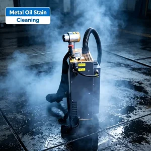 300W Backpack Pulse Laser Cleaning Machine for Construction Industry Cleaning Lightweight Rechargeable Outdoor Laser Cleaner