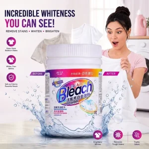 300g Detergent Bleaching Powder for Stubborn Stain and Yellowing Removal