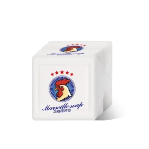 300g Square Laundry Soap Bar with Deep Cleaning, Rich Foam, Strong Perfume and Whitening