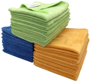 300gsm Microfiber Terry Kitchen Towel Quick Dry All Purpose Car Wash Detailing Cloth
