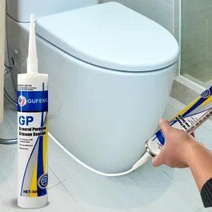 300mL Anti Mold General Purpose Neutral Silicone Sealant Adhesives for Bathroom Kitchen Construction & Woodworking Applications