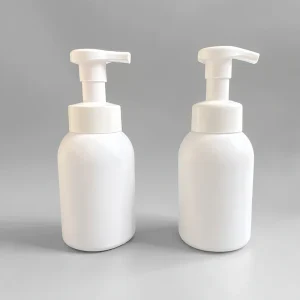 300ml Plastic Hand Sanitizer Shower Gel Shampoo Foam Pump Bottle