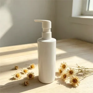 300ml Press Type Flat Shoulder Gel Cleanser Shampoo Bottle 24/410 Shower Gel Bottle Hotel Hand Sanitizer Lotion Bottle