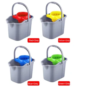 30L Large Capacity Heavy Duty Commercial Plastic Multifunctional Squeeze Cleaning Bucket