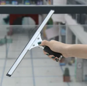 30cm Plastic Handle Rubber Blade Eco Friendly Window Cleaning Squeegee Set for Commercial Use