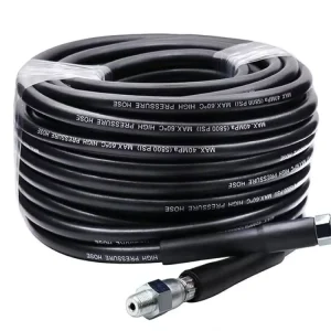 30m 100 FT High Pressure Washer Sewer Jetter Kit 2800PSI Water Cleaning Hose Pipe Cleaner with Adapter
