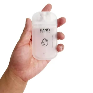 30ml Travel Plastic Pocket Perfume Credit Card Handheld U Shape Spray Bottle Fine Mist Hand Sanitizer