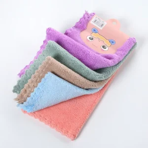 30×30 Super Dry Strong Absorment 30 by 30 Coral Velvet Fleece Dish Towels Towel