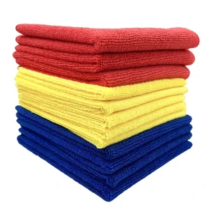 30x30cm All Purpose Cleaning Towel Microfiber Bar Absorbent Towel Dust Removal Dish Drying Rags Cleaning Cloths for Restaurant