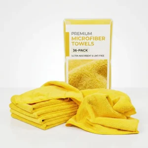 30x30cm Custom Dish Cloth Towel Car Microfiber Cleaning Cloth