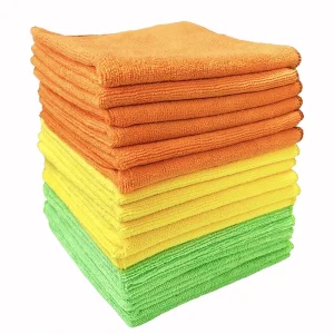 30x30cm Quick-Dry Microfiber Warp-Knitted Dish Drying Cloth Scratch-Free Absorbent Household Kitchen Cleaning Cloths