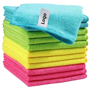 30x30cm Wash Car Drying Microfiber Towel Kitchen Customized Microfiber Cleaning Cloth Manufacturer Bulk Dishcloth
