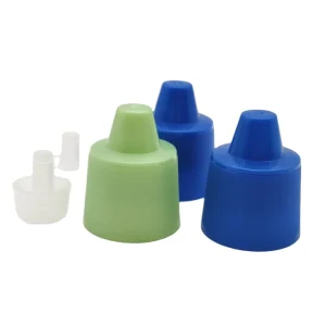 31mm Plastic Screw Caps for Detergent and Toilet Cleaner Bottles Manufacturer Direct Blue Green Red
