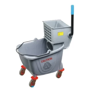 32L Plastic Wet Mop Wringer Bucket for Industrial Cleaning for Water Use
