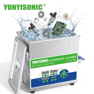 33kHz Laboratory Ultrasonic Cleaner Adjustable Power Pulse Sweep for Wheel Washing Machine Glassware PCB Components