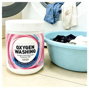 350g Oxygen Bleach Stain Remover Powder Color-Safe Laundry Whitener