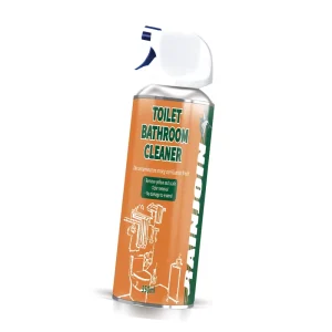 350ml Rich Foam Toilet & Bathroom Cleaner Spray Multi Surface for Bacteria & Odor Removal Home Cleaning