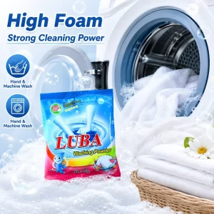 35g Lemon Fragrance Laundry Detergent Powder Soap Manufacturer