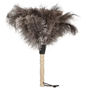 36 cm 48 cm 60 cm Natural Ostrich Feather Duster with Wooden Handle