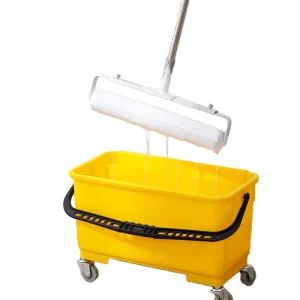 360 Degree Eco-Friendly PP Plastic Lightweight 8KG Mop Paint Bucket Roller Cleaning Window Squeegee 24L Capacity Colorful