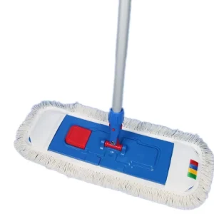 360 Degree Rotating Removable Microfiber Pad Wet and Dry Dust Mop with Telescopic Handle and Wide Flat Mop Head