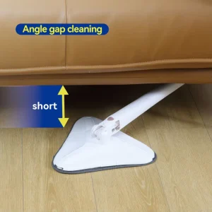 360 Degree Triangle No hand wash Mop for Dead Corner Cleaning Replaceable Microfiber Mop Pad for Household Living Room Mopping