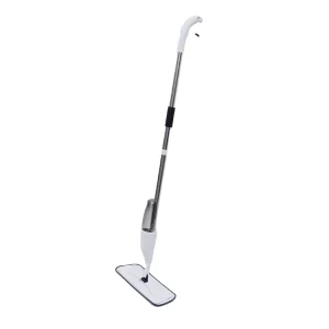 360 Magic Household Easy Handheld Water Microfiber Mop Long Steel Pole with Spray Sprayer for Home Use