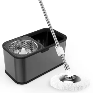360 Spin Mop Bathroom Set with Mop and Bucket Optional Color