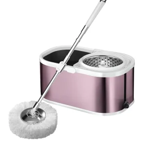 360 Spin Mop and Bucket Set for Household and Bathroom Cleaning