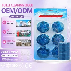 360EXPRESS Automatic Toilet Bowl Cleaner Tablets Long Lasting Bathroom Tank Cleaner Effortless Cleaning Stain Prevention Fresh