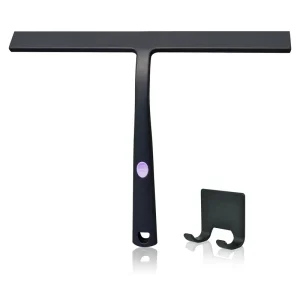 36cm Shower Door Squeegee Flexible Blade Scratch Free Silicone Water Wiper for Bathroom Mirror and Tile Cleaning Tool