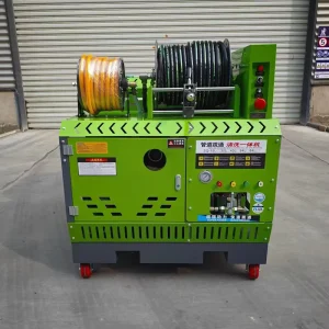 37HP 200Bar Professional Sewer Jetting Machine Pipeline Sewer Drain Cleaning Machine for Commercial Clog Removal