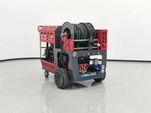 37HP Water Pressure 200Bar Snake Drain Unblocking Machine Sewer Jet Drain Cleaning Machine with Complete Accessories