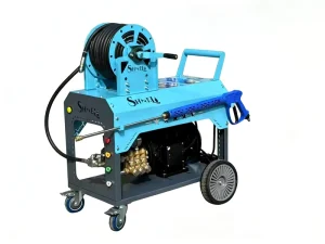380V Electric Sewer Jetter 11kW 30L/min High Pressure Pipe Cleaner with Reverse Spray Nozzle for Car Wash and Rust Removal