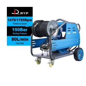 380V Portable Electric Water Jet Drain Cleaner Industrial Sewer Cleaning Machine for Bathroom Pipes