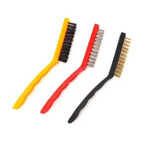 3PCS Plastic Handle Nylon Cleaning Brush Stove Range Hood Kitchen Tool Professional Polishing Durable Eco-Friendly