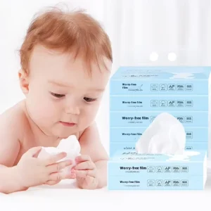 3ply Baby Soft Facial Tissue Cloud Soft Cream Baby Soft Paper for Newborns Moisturizing Cleansing Facial Tissue for Noses