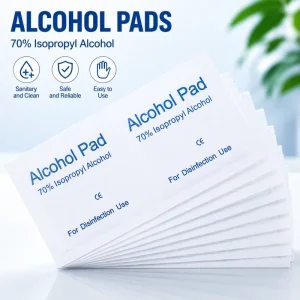 3x6cm 70% Alcohol Prep Pads Individually Sealed Disinfecting Wipes for Household Cleaning