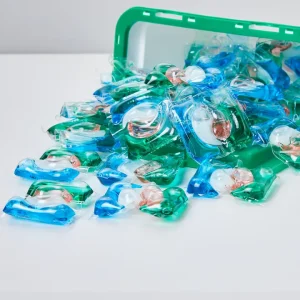 4 1 Disposable Beads Multi Effect Eco Liquid Ball Washing Pods 8X Cleaning Power Floral Scent Convenient Solution for Laundry