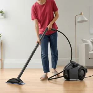 4 Bar High-Pressure Steam Cleaner Floor Mop and Car Cleaner All-in-One Cleaning Appliance