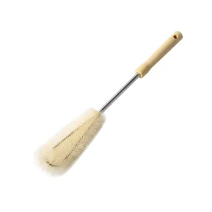4-Piece Wood and Bamboo Household Cleaning Brush Set for Kitchen