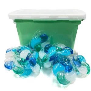 4-in-1 Concentrated Plant-Based Laundry Pods Disposable Beads Capsule Detergent
