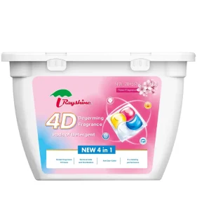 4 in 1 Deep Washing Laundry Detergent Pods 20+5 Pieces