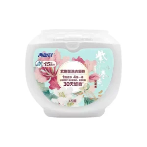 4 in 1 Eco-Friendly Laundry Detergent Gel Pods 15X Cleaning 30-Day Long-Lasting Fragrance Anti-Bacterial for Clothes